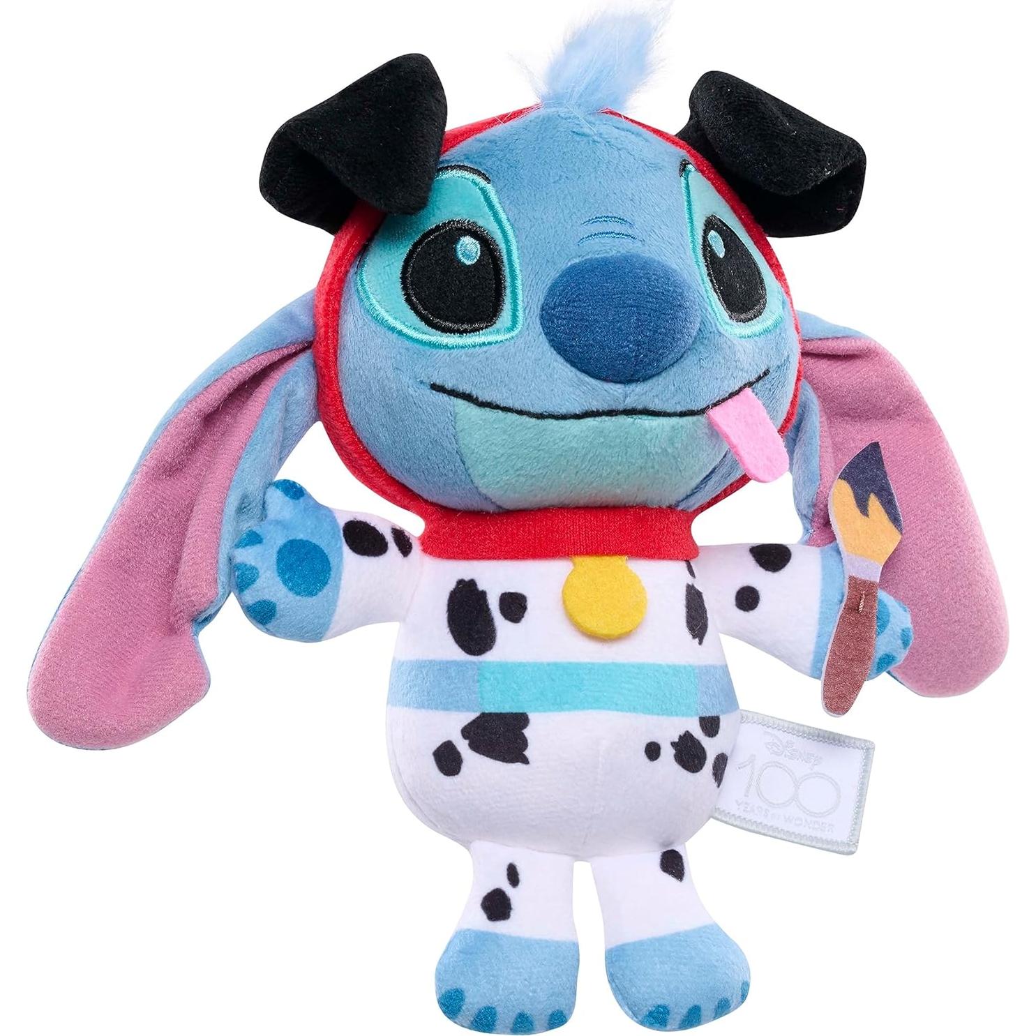 Peluche Disney100 Stitch como Pongo 17.78 cm Just Play