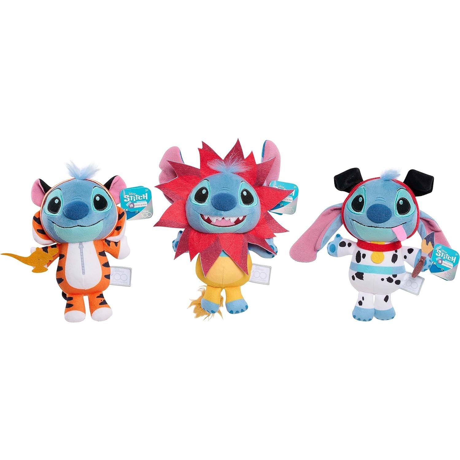 Peluche Disney100 Stitch como Pongo 17.78 cm Just Play