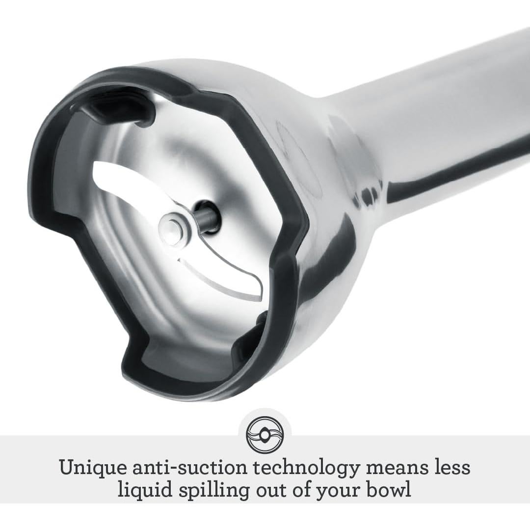 Batidora de Inmersión Breville Control Grip 1,24L Acero Inoxidable