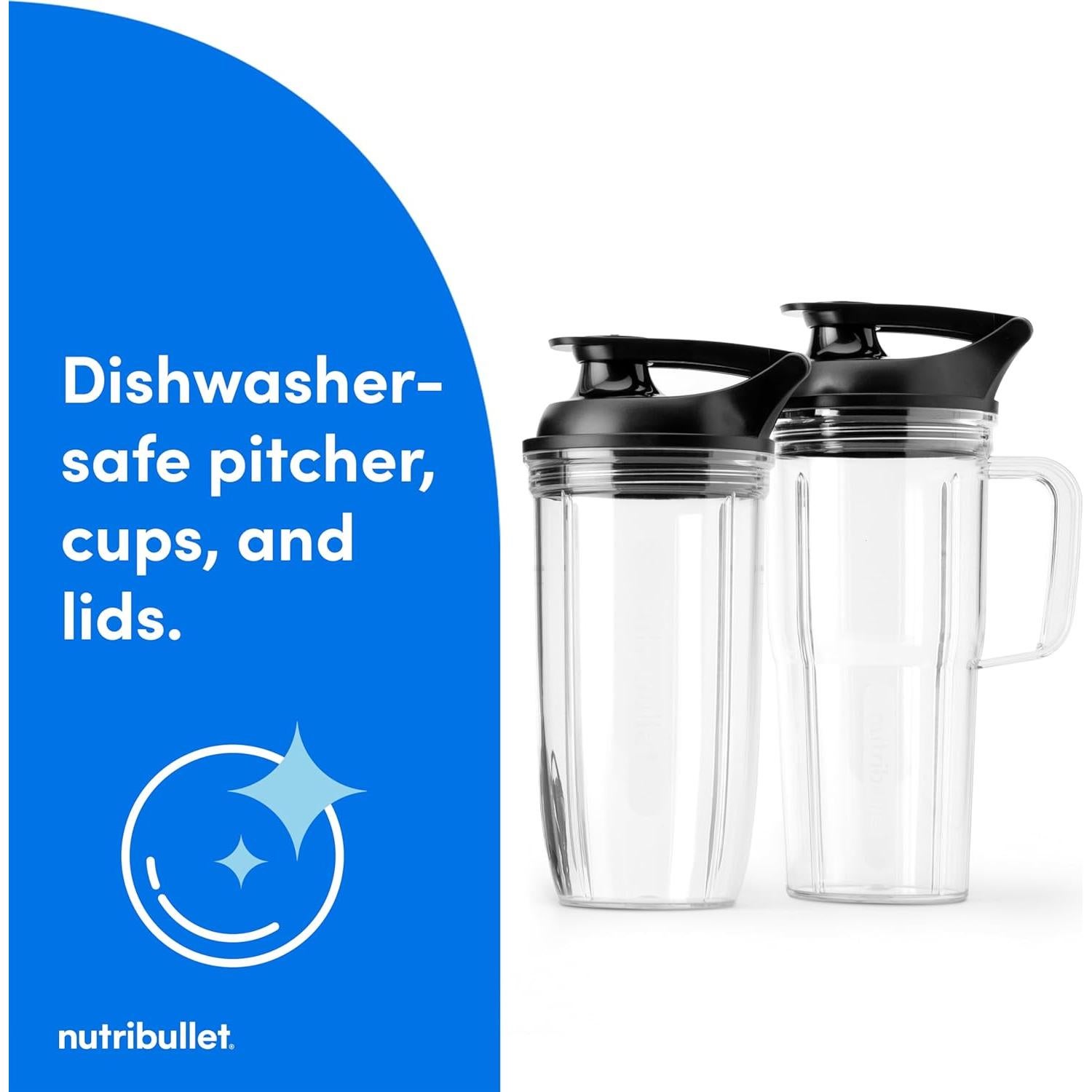 Licuadora NutriBullet SmartSense 1400W 5 Velocidades Blanco