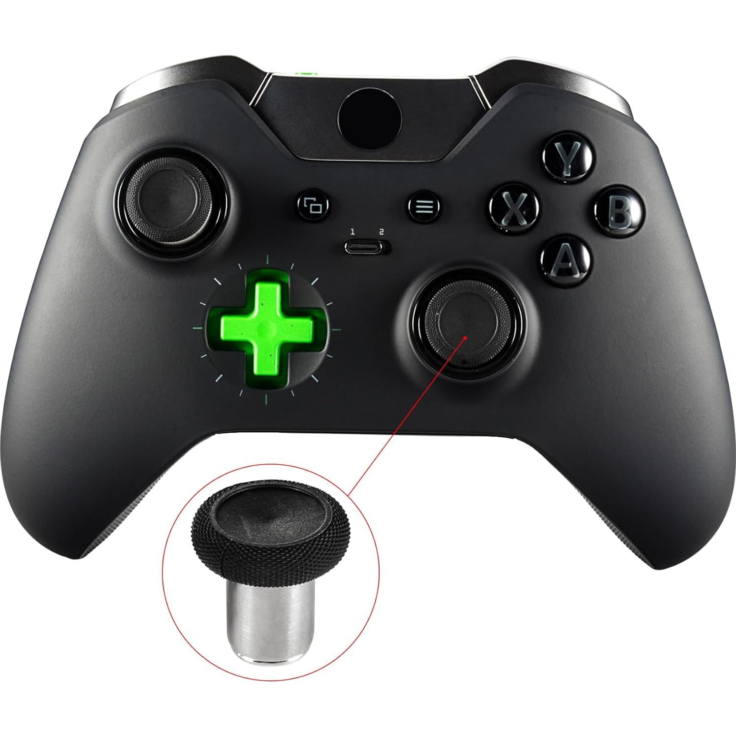 eXtremeRate Palancas Magnéticas Metal para Xbox y PS4 - Negro