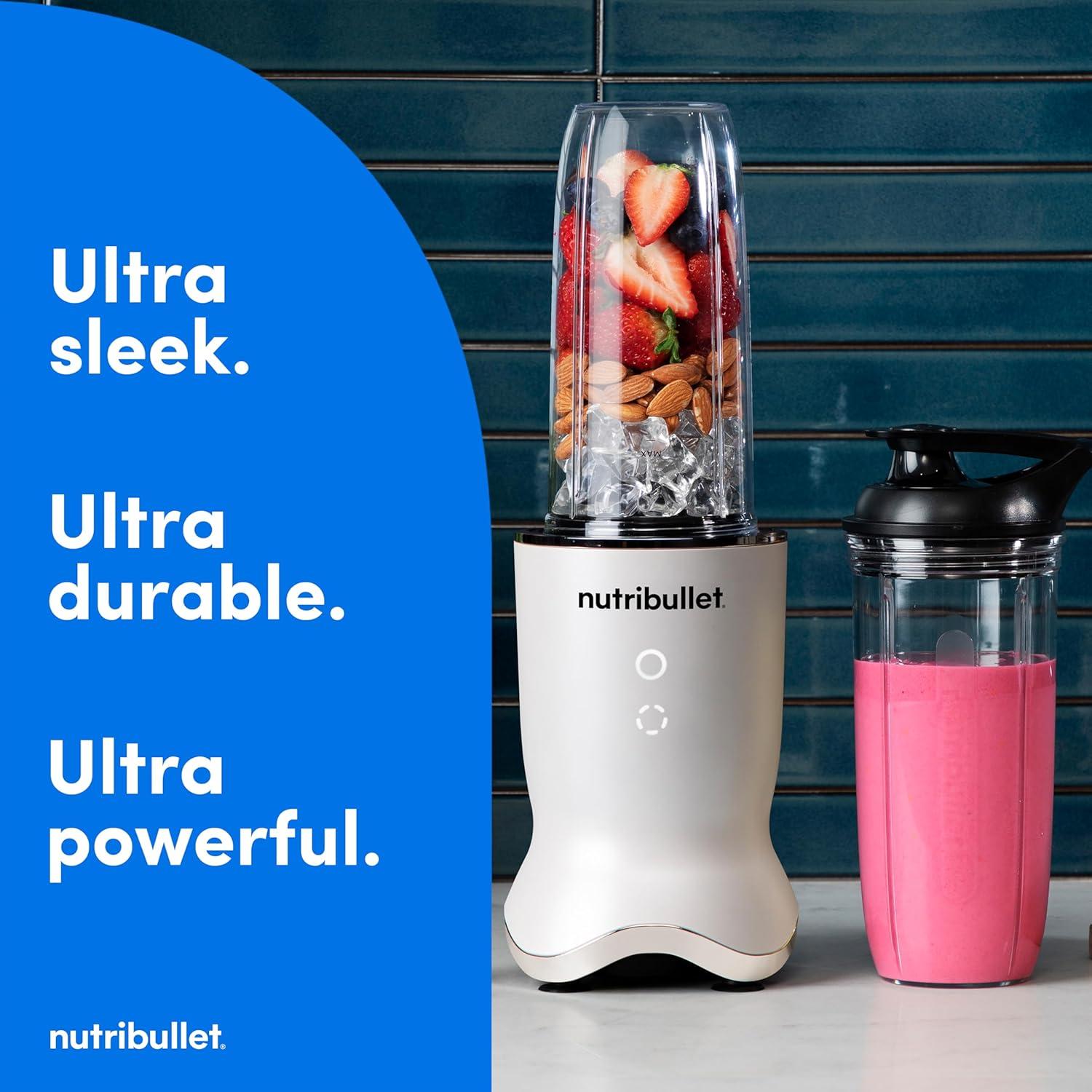 Licuadora Personal NutriBullet Ultra 1200W 0,95L Blanca