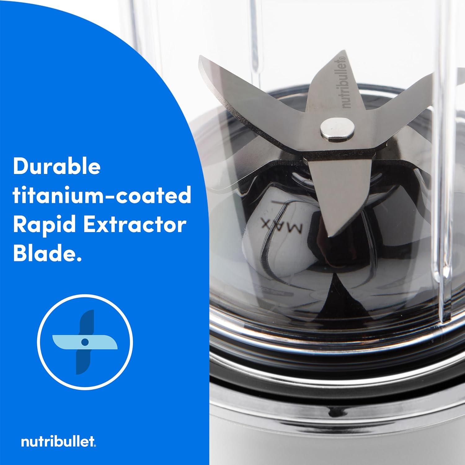 Licuadora Personal NutriBullet Ultra 1200W 0,95L Blanca