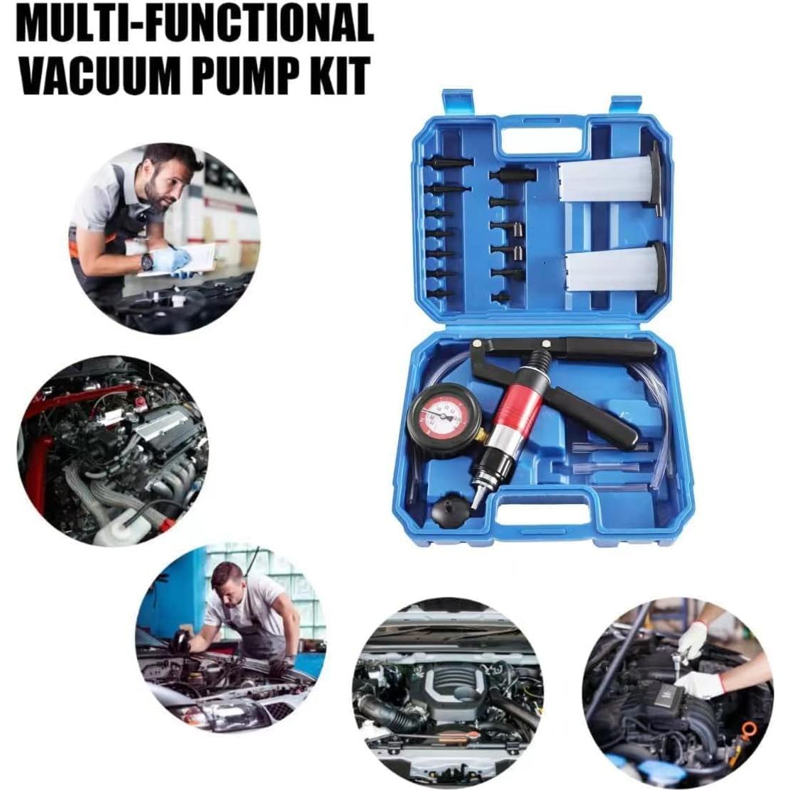 Kit de purga de frenos 23 piezas Gnhydxfe A1 con bomba