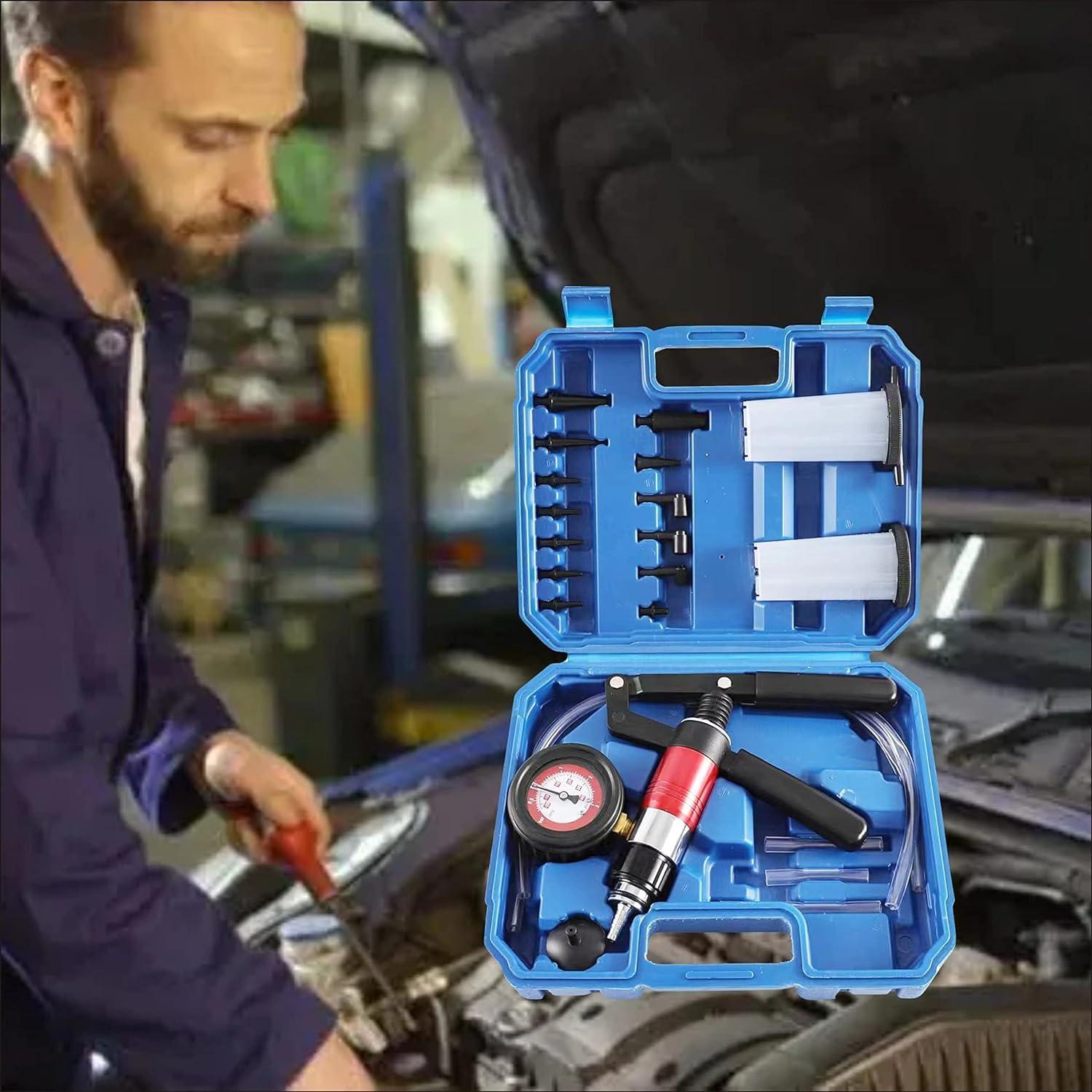 Kit de purga de frenos 23 piezas Gnhydxfe A1 con bomba