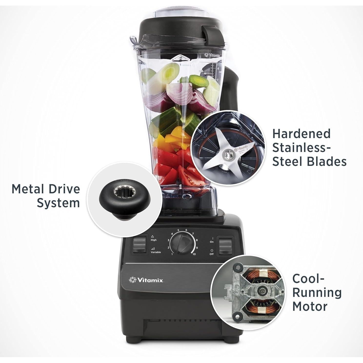 Licuadora Vitamix 5200 Profesional 64oz (1.89L) Negra