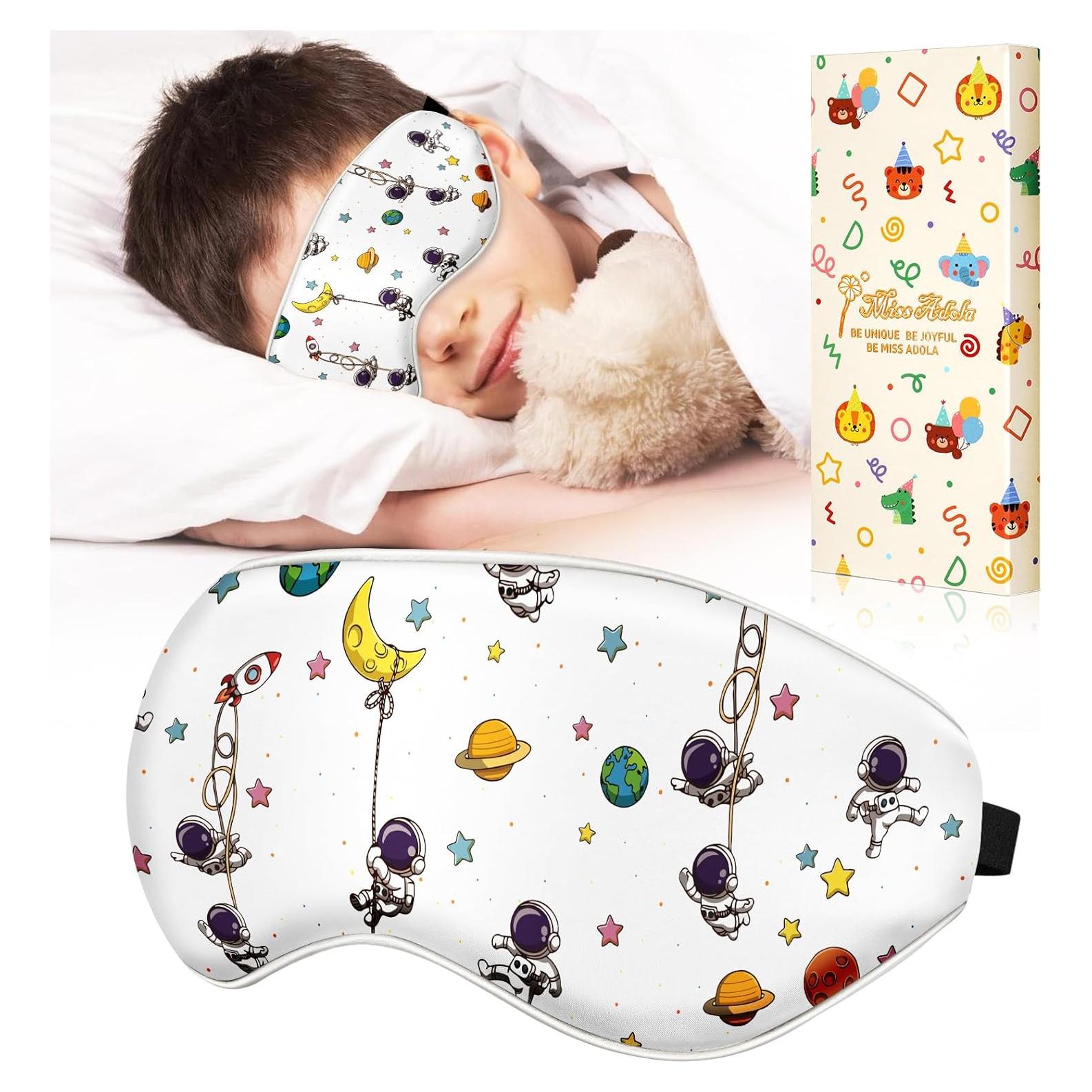 Máscara de Sueño para Niños Miss Adola Astronauta Seda 20x9cm