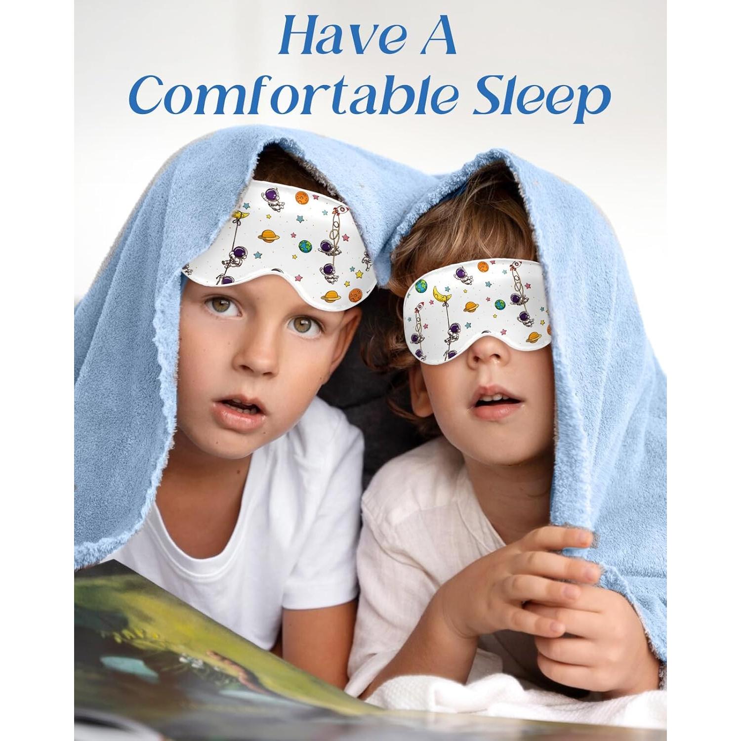 Máscara de Sueño para Niños Miss Adola Astronauta Seda 20x9cm