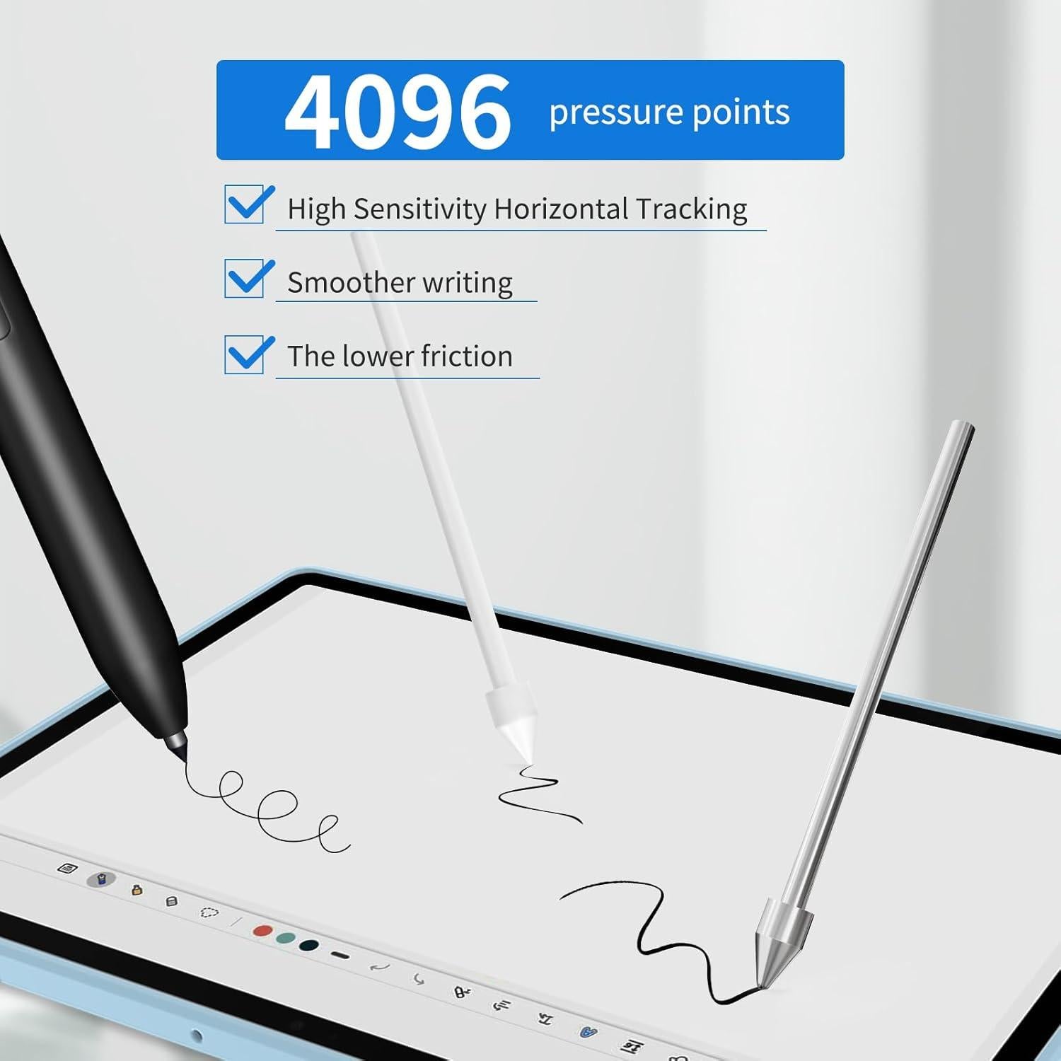 13 Puntas Reemplazo S Pen SSS·GRGB para Galaxy Tab S9/S8/S7