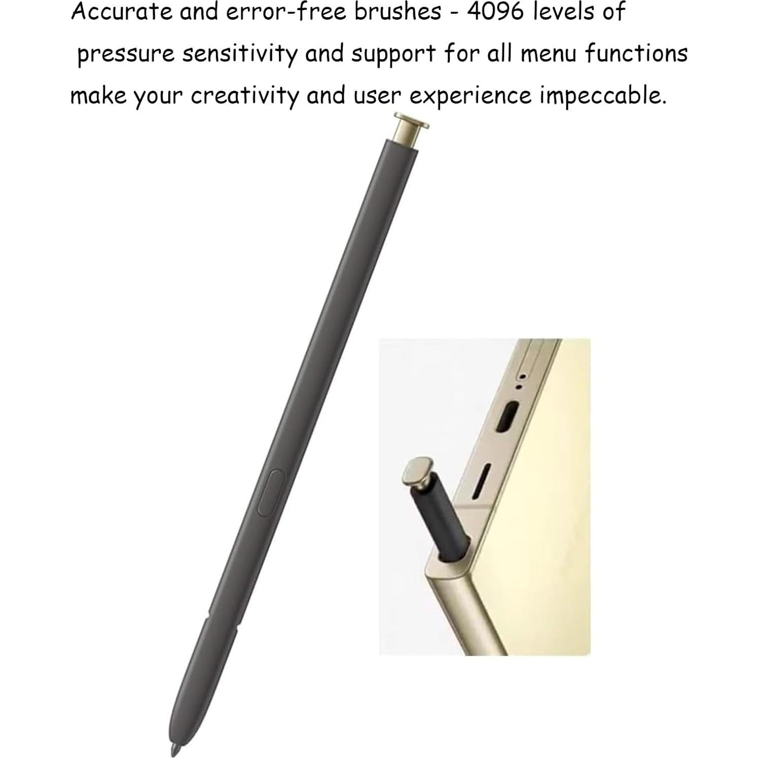 Paquete de 2 S Pen Galaxy S24 Ultra Oro Amarillo