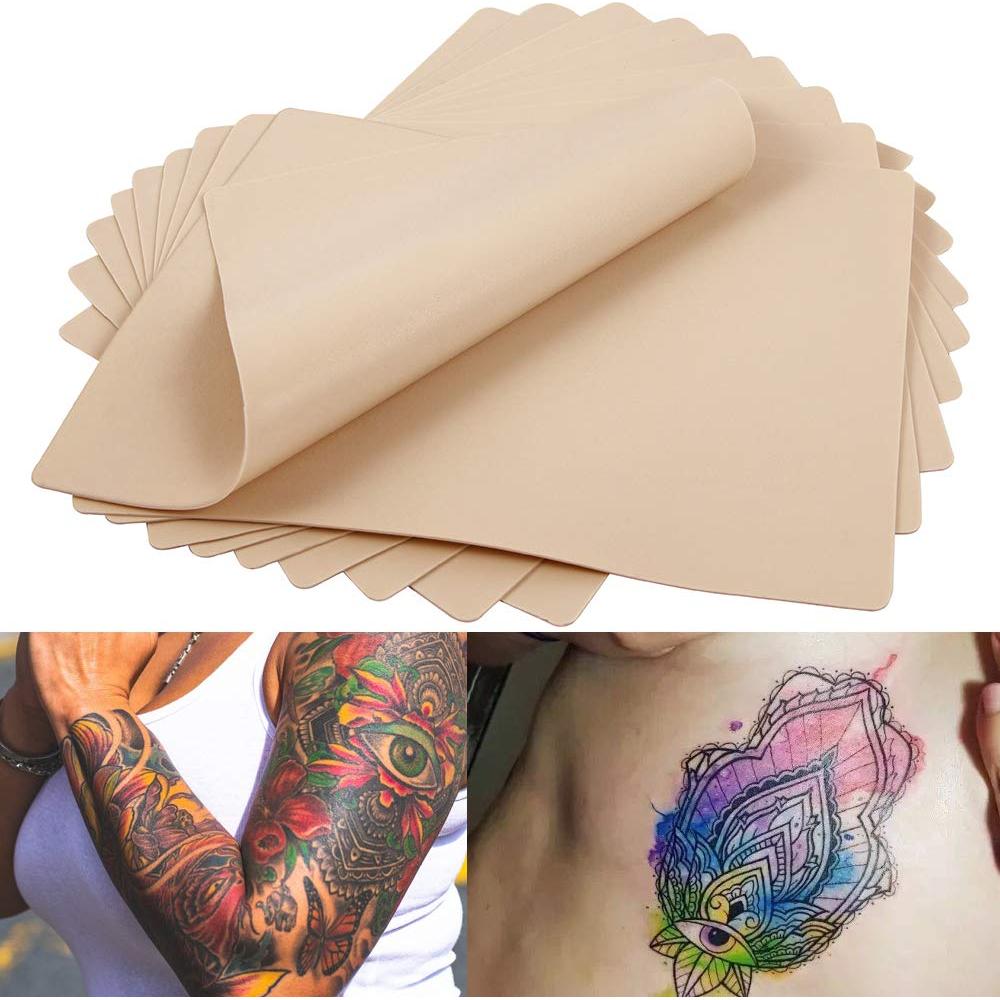 Piel de Práctica de Tatuaje Autdor 30Pcs Doble Cara 20.32x15.24cm
