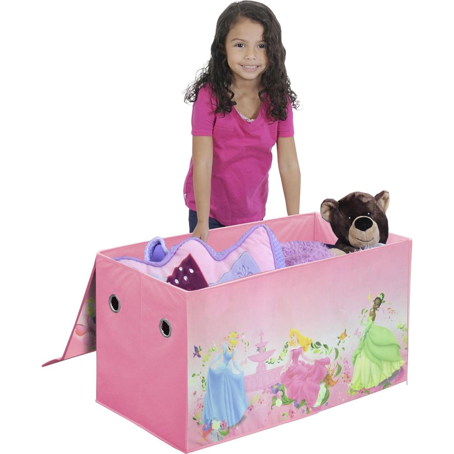 Cofre de Almacenamiento Plegable Disney Princesa Rosa 76.2x36.8x40.6cm