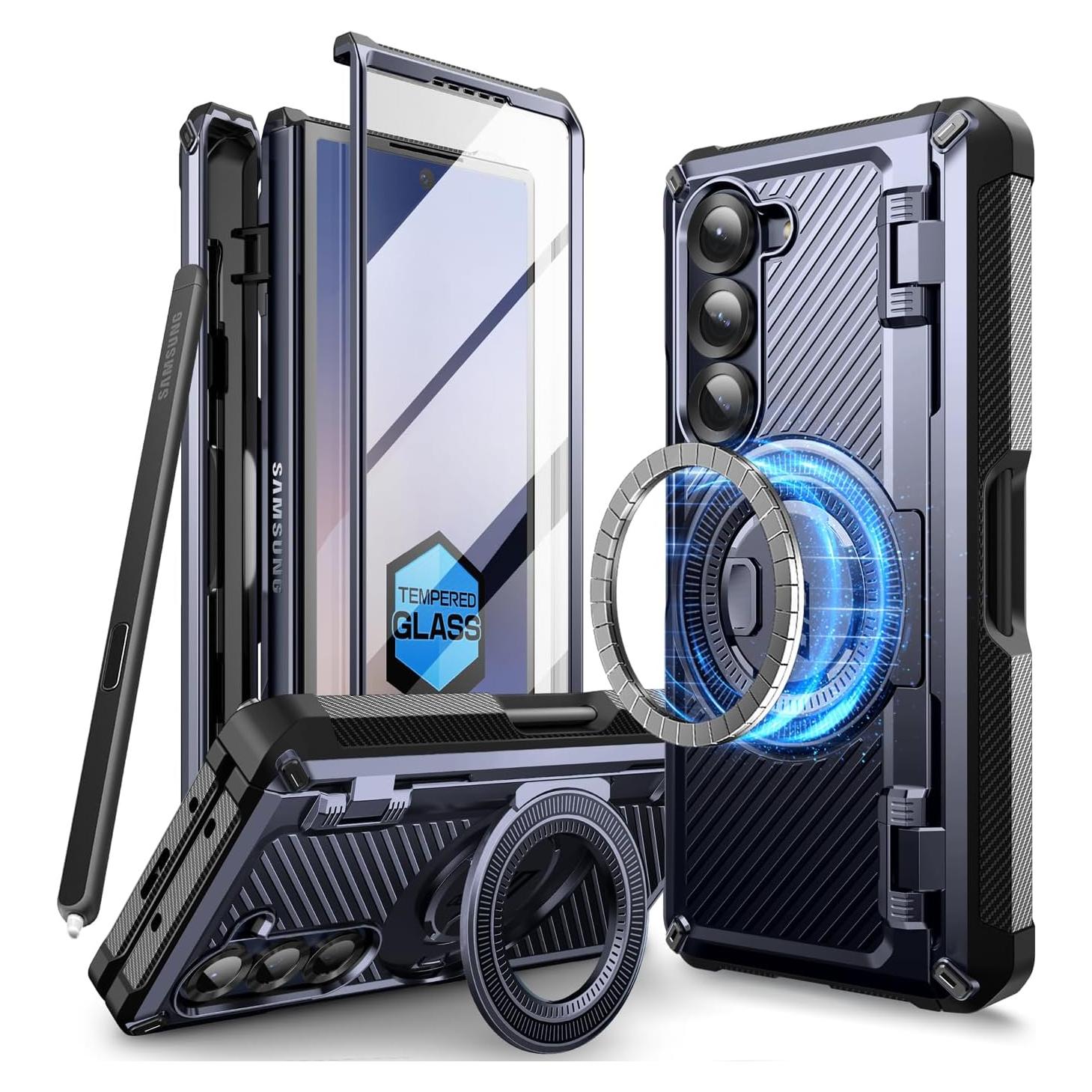 Funda SUPCASE para Samsung Galaxy Z Fold 6 con Soporte S Pen