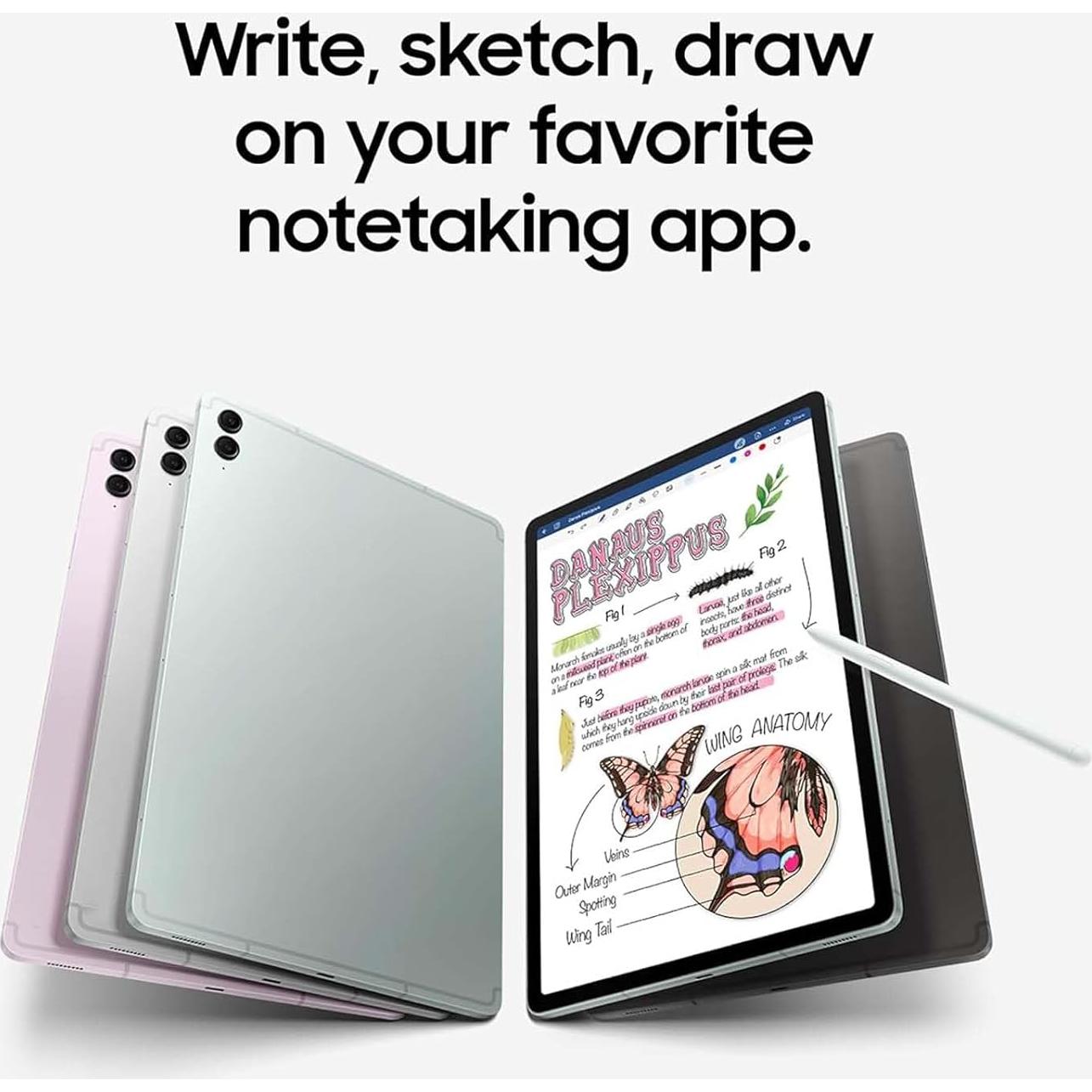 S Pen Alovexiong para Samsung Galaxy Tab S9 FE Plateado