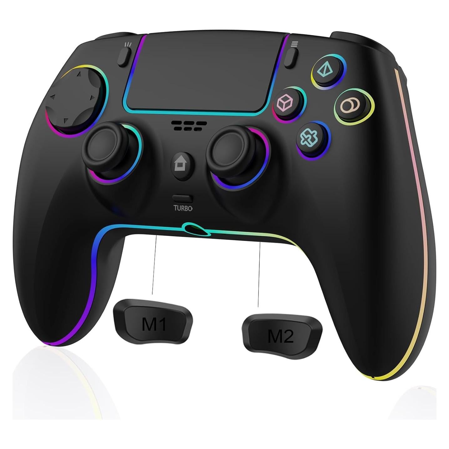 Controlador Inalámbrico Dezai para PS5/PC/Mac - RGB, 1500mAh