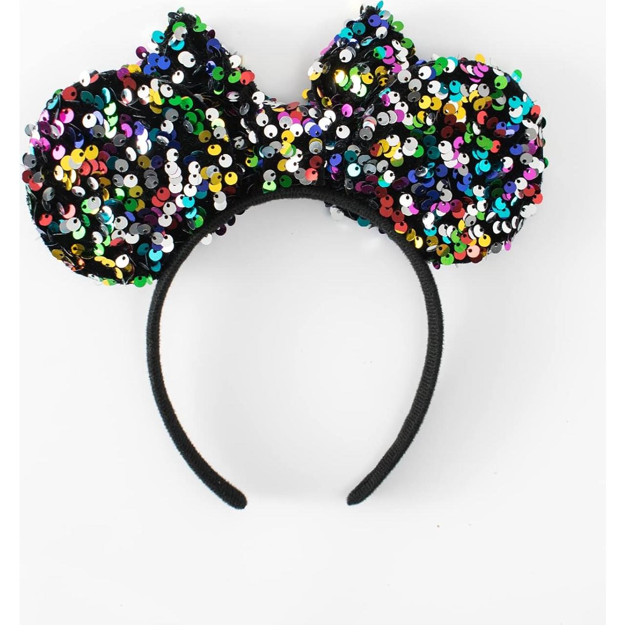 Diadema de Orejas de Ratón KARETT con Lentejuelas para Niñas