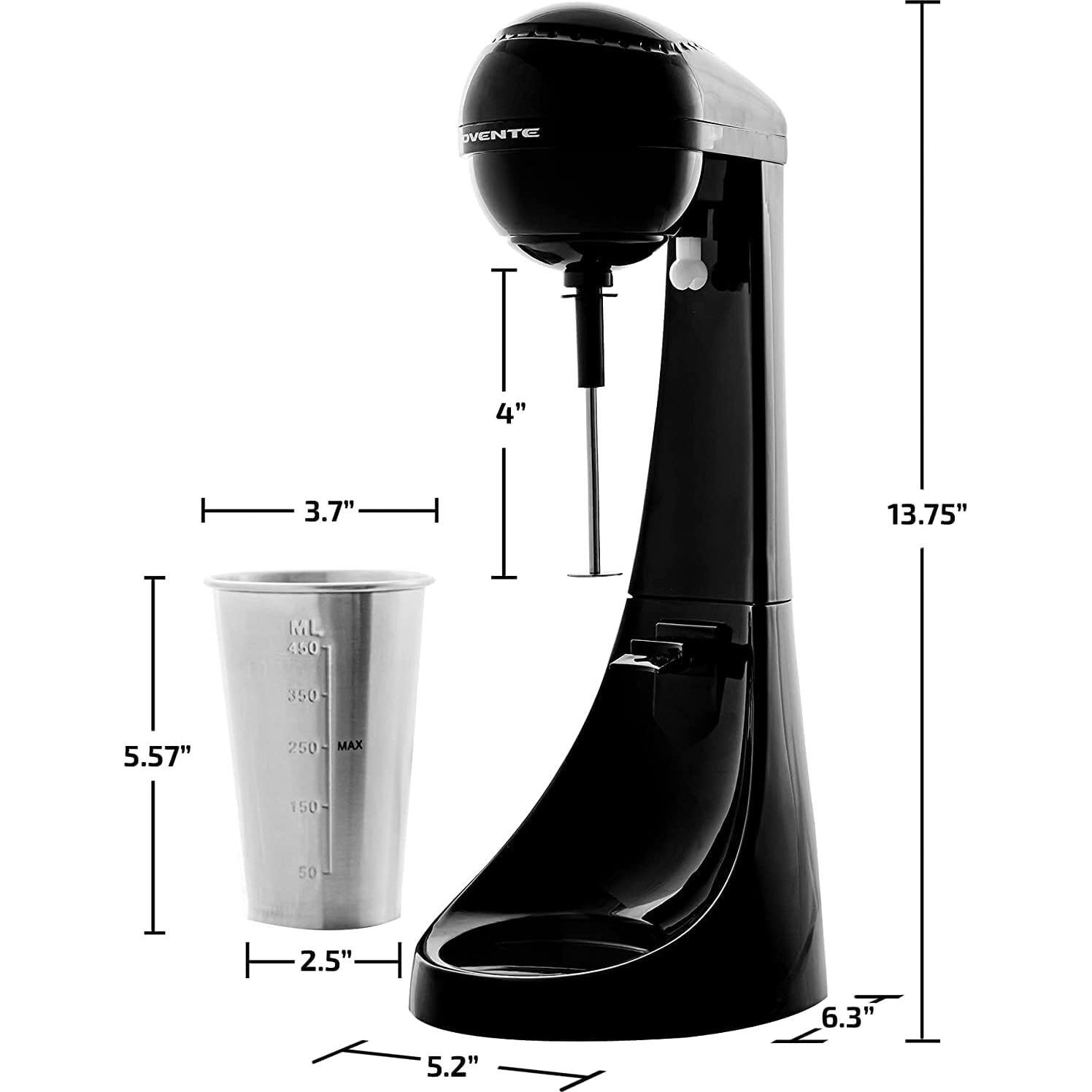 Máquina de Batidos OVENTE MS2070B 426.5 ml 2 Velocidades