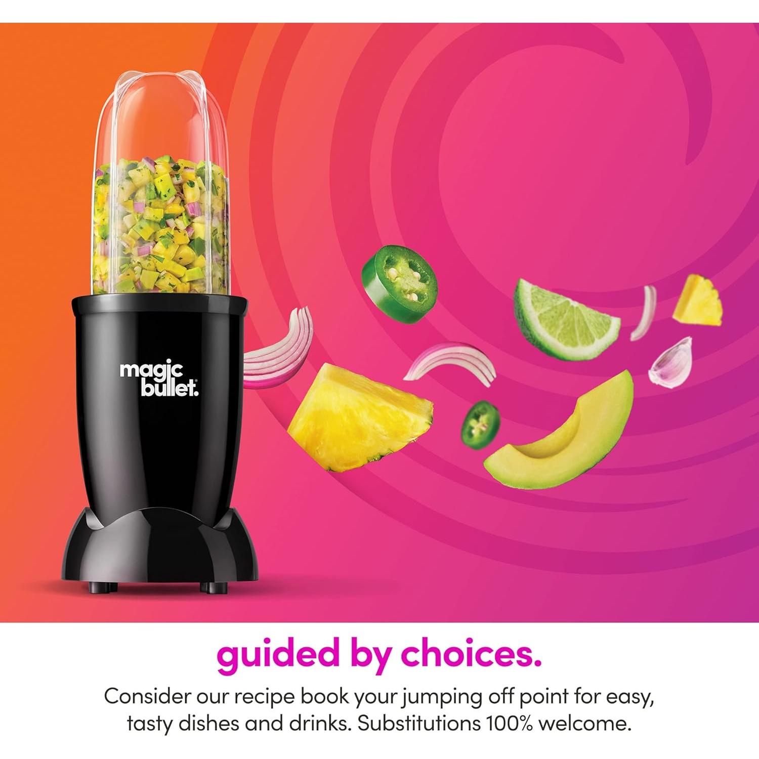 Mezclador Magic Bullet MBR-1101AK 11 Piezas Negro