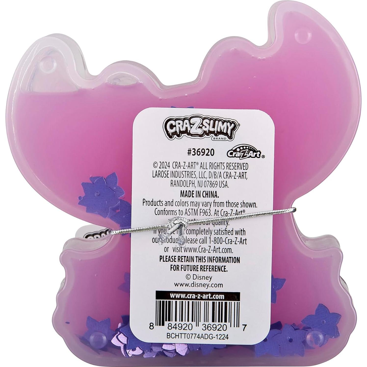 Slime Rosa Disney Ángel Stitch 142 g Brillante y Suave