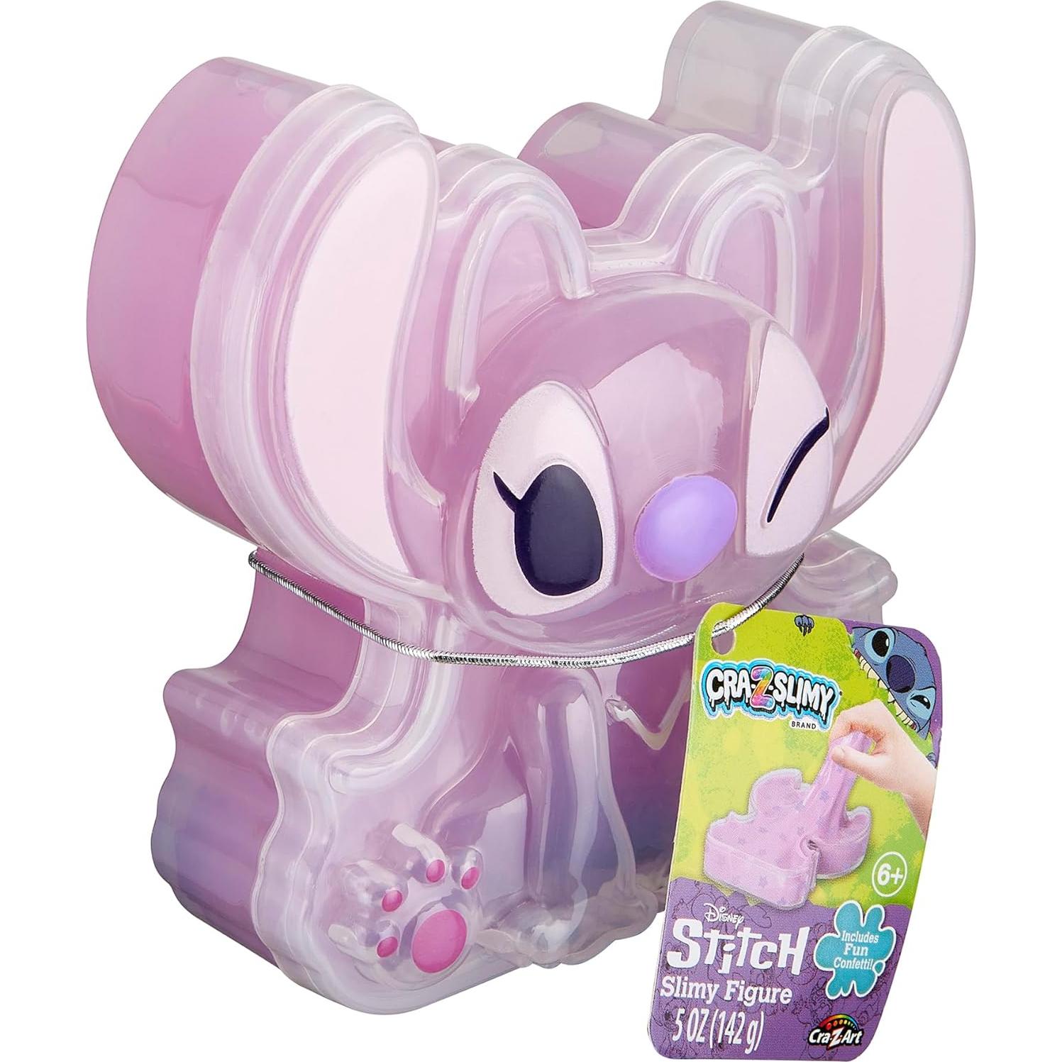 Slime Rosa Disney Ángel Stitch 142 g Brillante y Suave