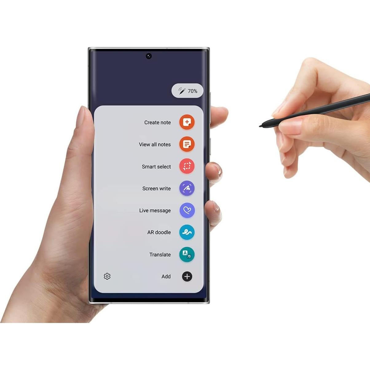 S-Pen Original Samsung Galaxy S22 Ultra - Negro