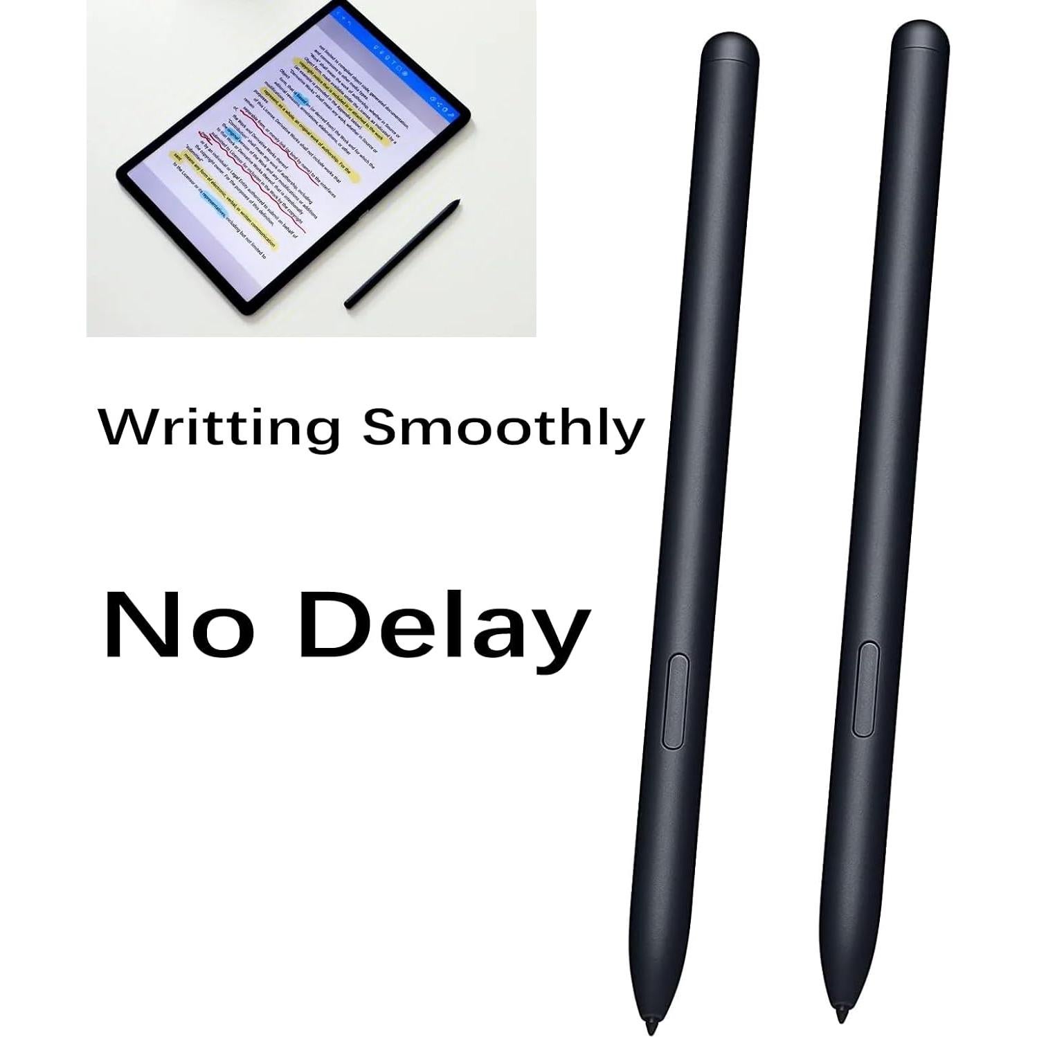 Paquete de 2 S Pen Negro Místico para Galaxy Tab S7/S7+