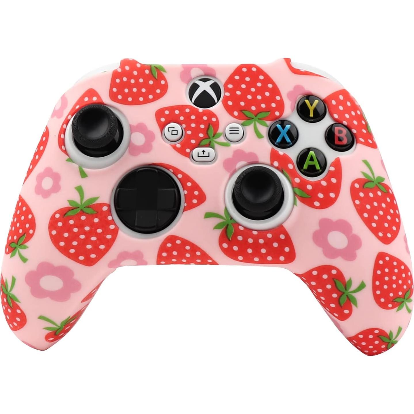 Funda de Silicona Antideslizante RALAN para Controlador Xbox Series Rosa