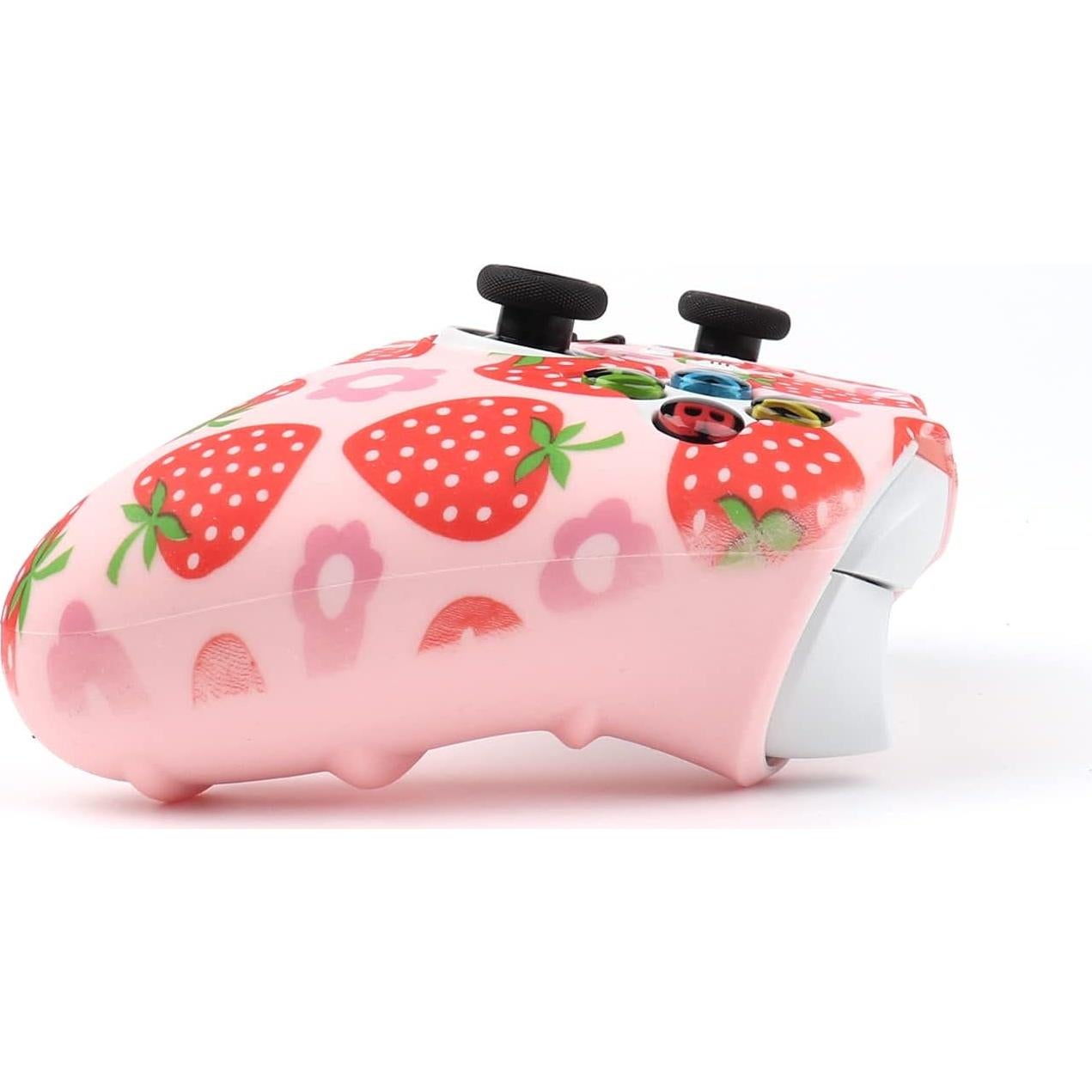 Funda de Silicona Antideslizante RALAN para Controlador Xbox Series Rosa