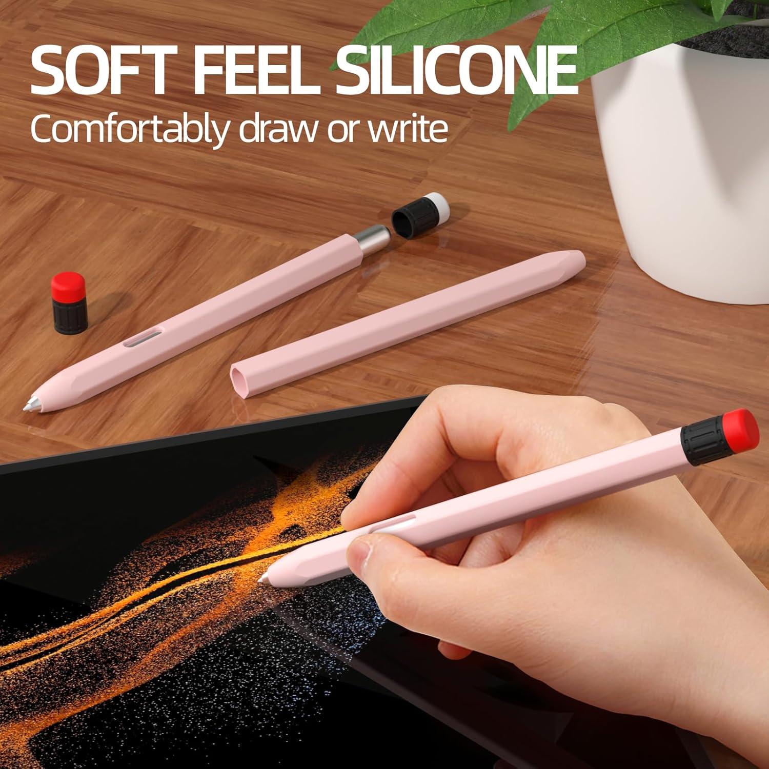 Funda para S Pen AZF Rosa para Samsung Galaxy Tab S7/S8/S9