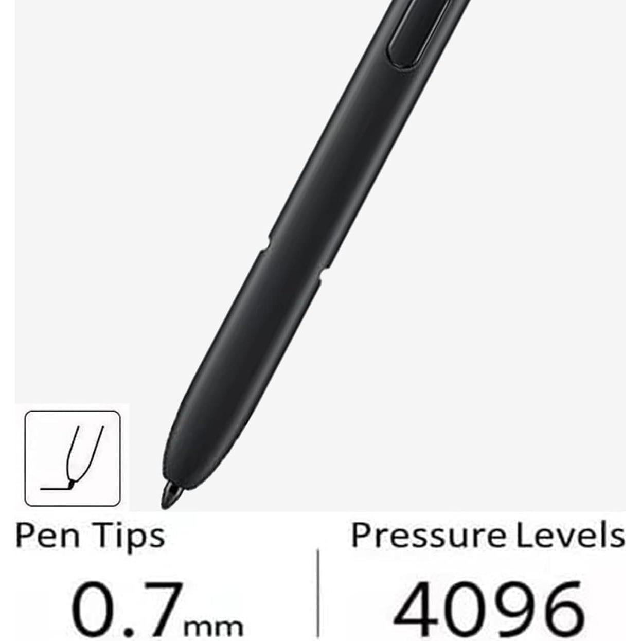 S Pen Negro para Samsung Galaxy S23 Ultra Sin Bluetooth