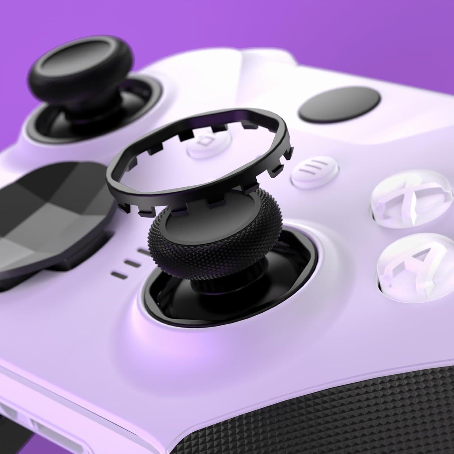 Anillos de Acento Octagonales eXtremeRate para Xbox Elite - Negro