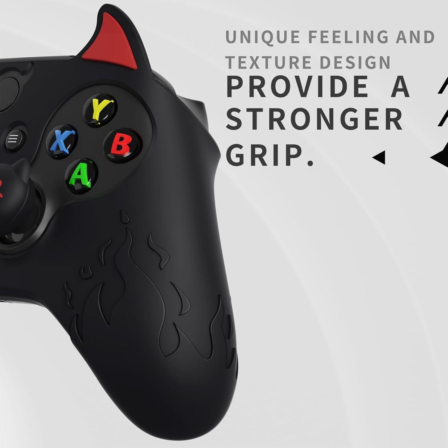 Funda de Silicona PlayVital para Controlador Xbox Series X/S - Negro