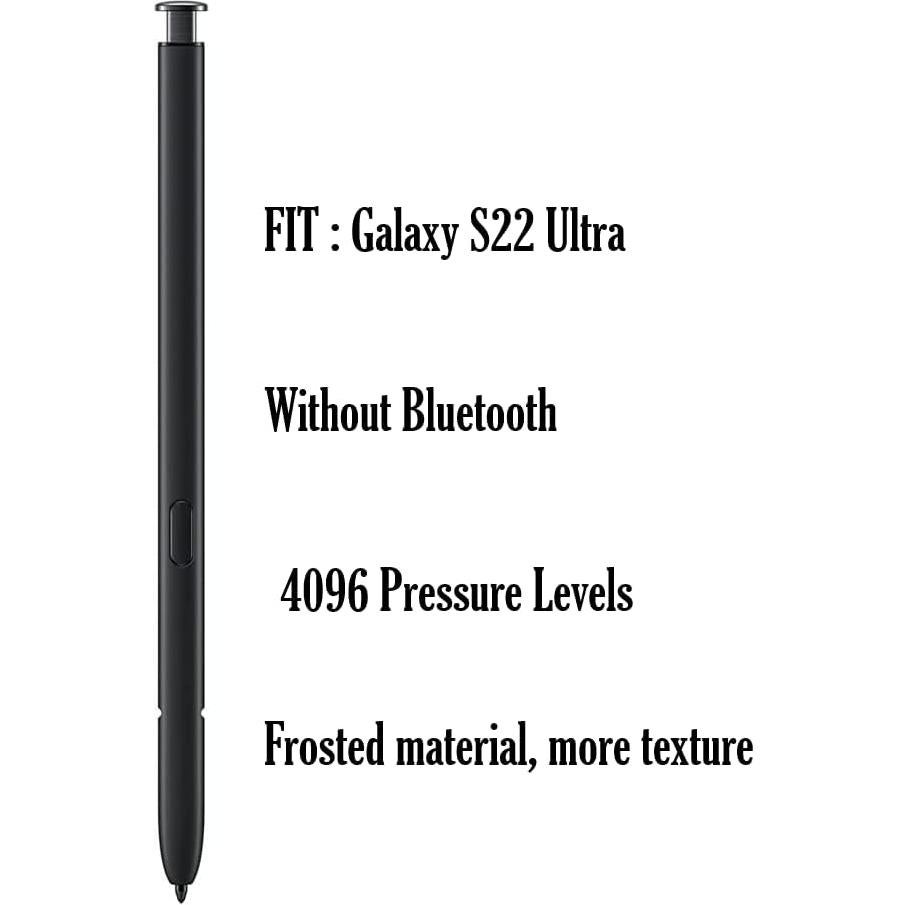 2 Stylus S Pen Genérico para Samsung Galaxy S22 Ultra Negro
