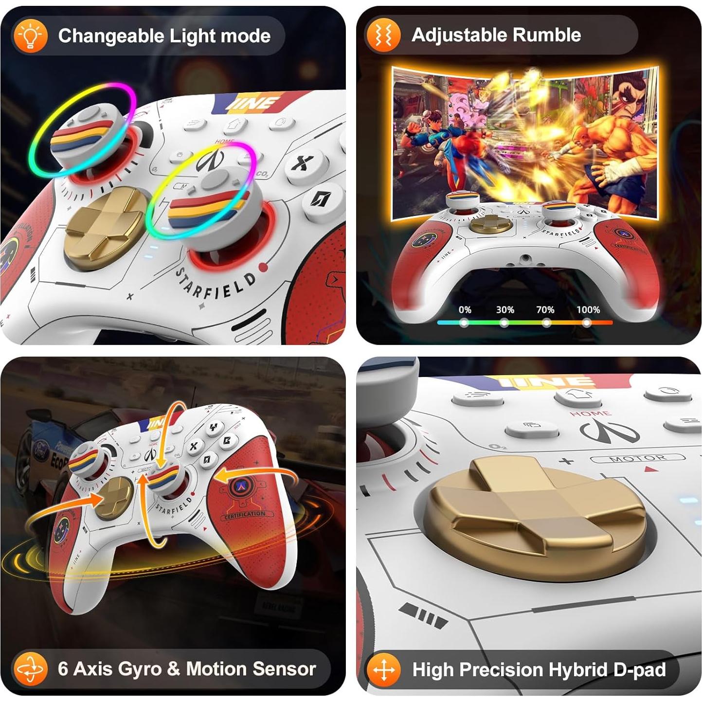 Controlador Inalámbrico WEUTOP L872 para Switch y PC