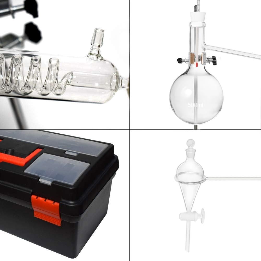 Destilador Casero Cherish XT 22 Piezas 500 ML Aceites Esenciales