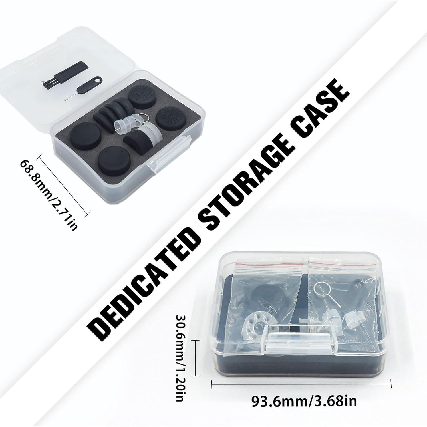 Juego de Tapas de Agarre para Pulgar ZHI-NYLLDJS Xbox/Steam Deck 16 Piezas