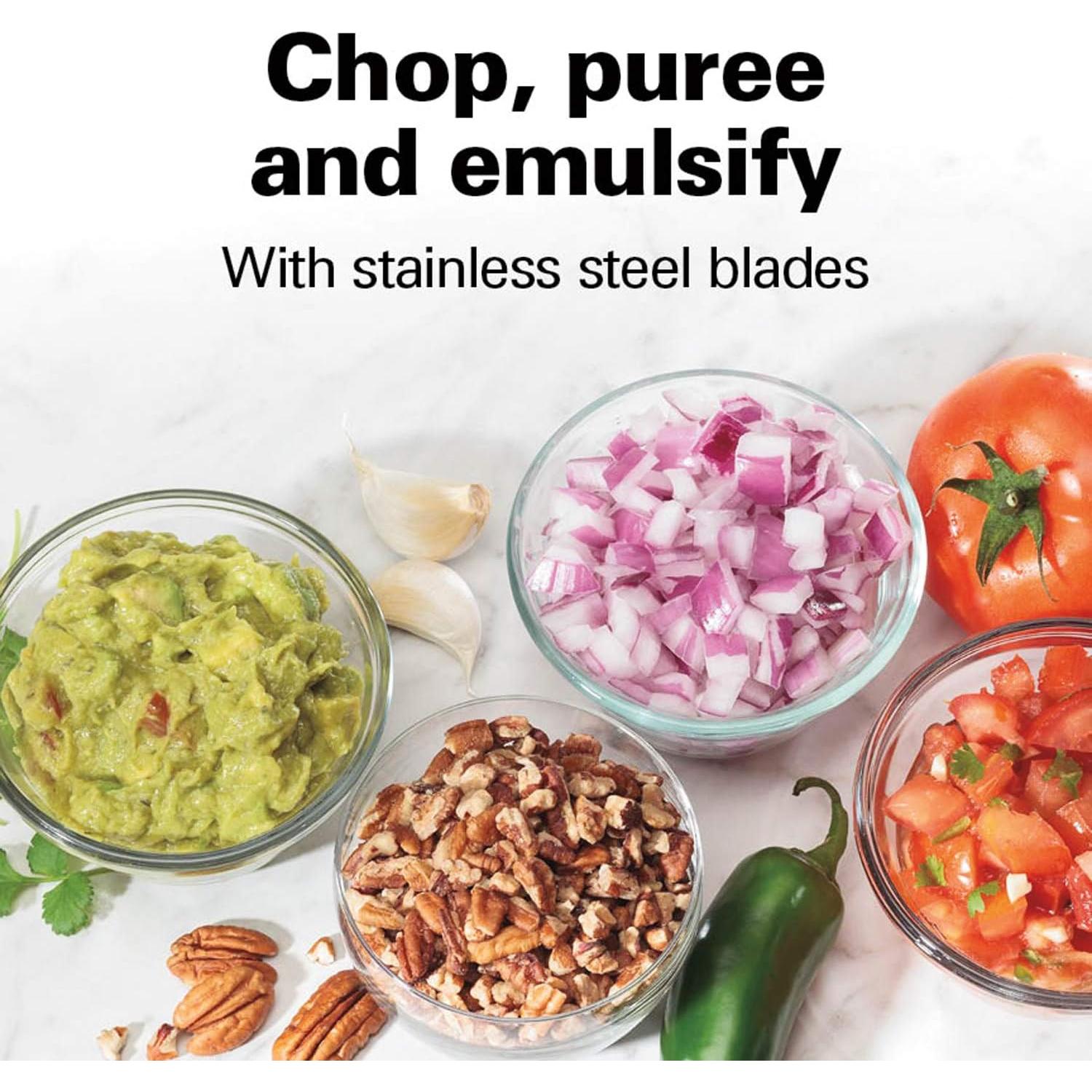 Picador de Alimentos Hamilton Beach 3 Tazas 350W Negro