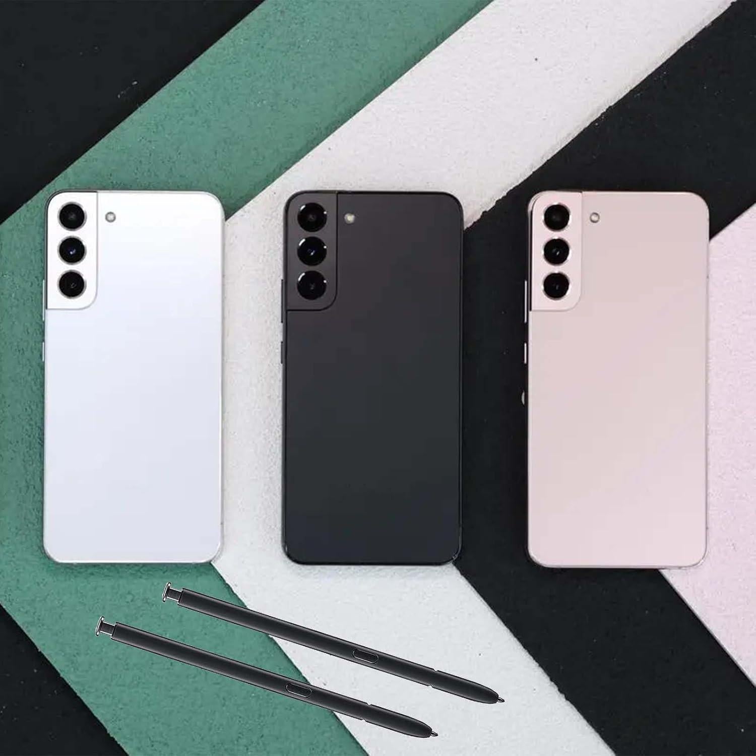 2 Pcs S Pen para Samsung Galaxy S22 Ultra - Negro