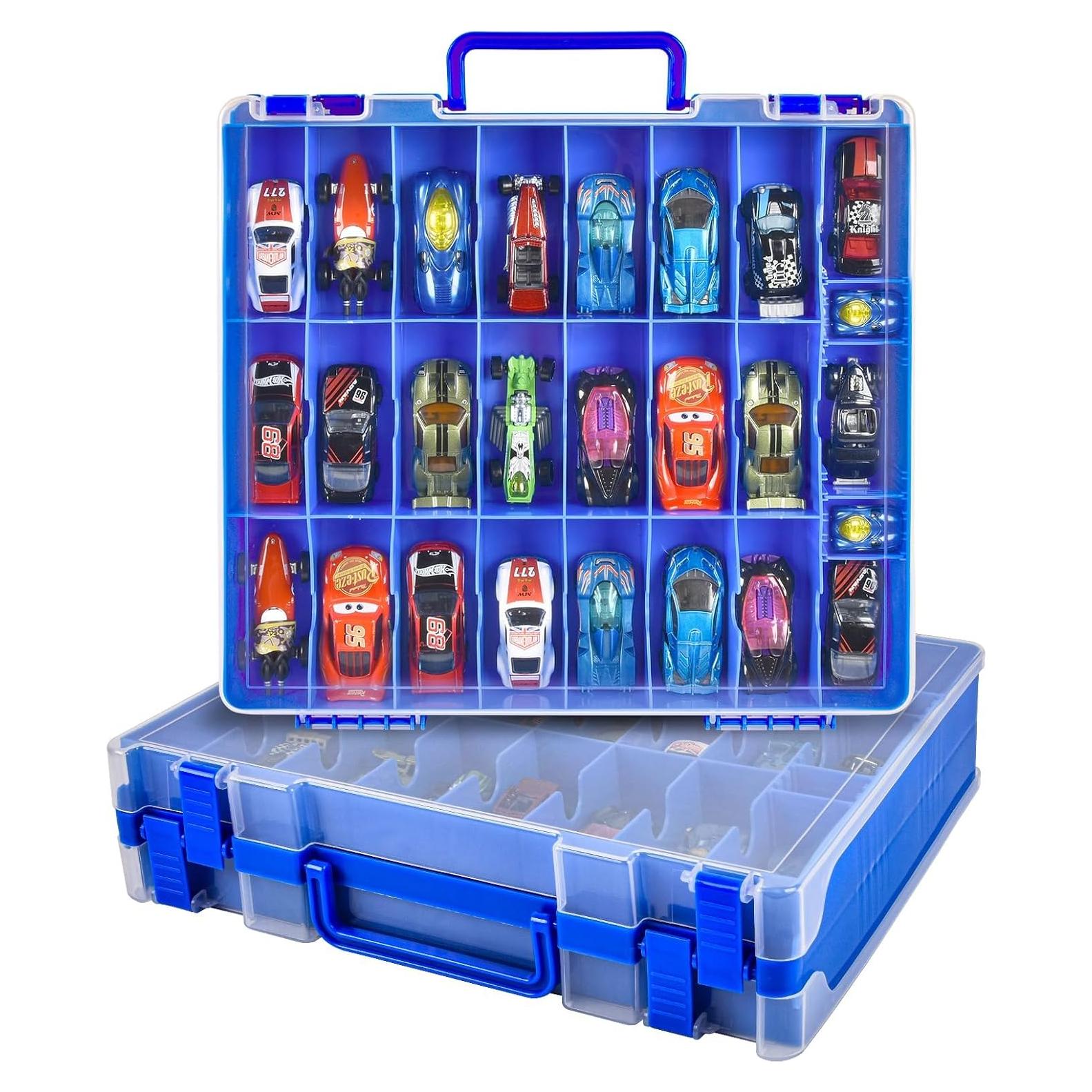 Organizador de Juguetes Xuerdon Azul con 48 Compartimentos