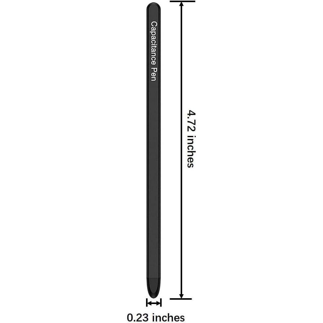 Lápiz Óptico Qenw para Galaxy Z Fold 6/5/4/3 - Negro Delgado