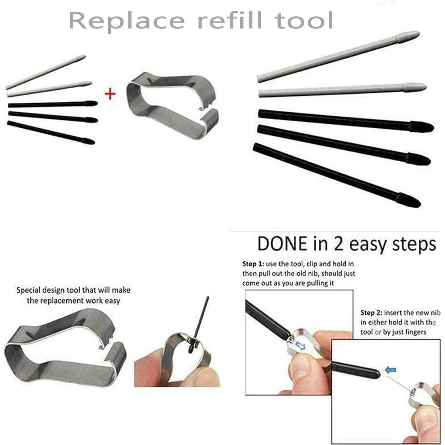 S Pen Reemplazo para Samsung Galaxy Tab S8 y S7 - Negro