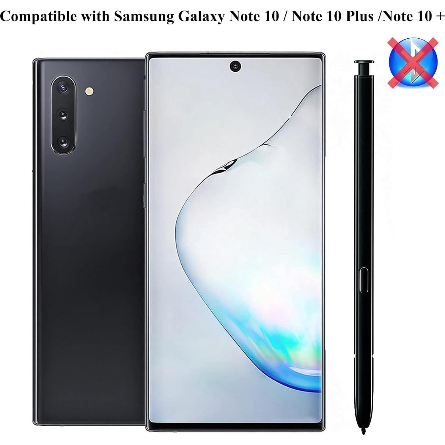 Lápiz óptico S Pen Samsung Note 10 Negro Touch Sin Bluetooth