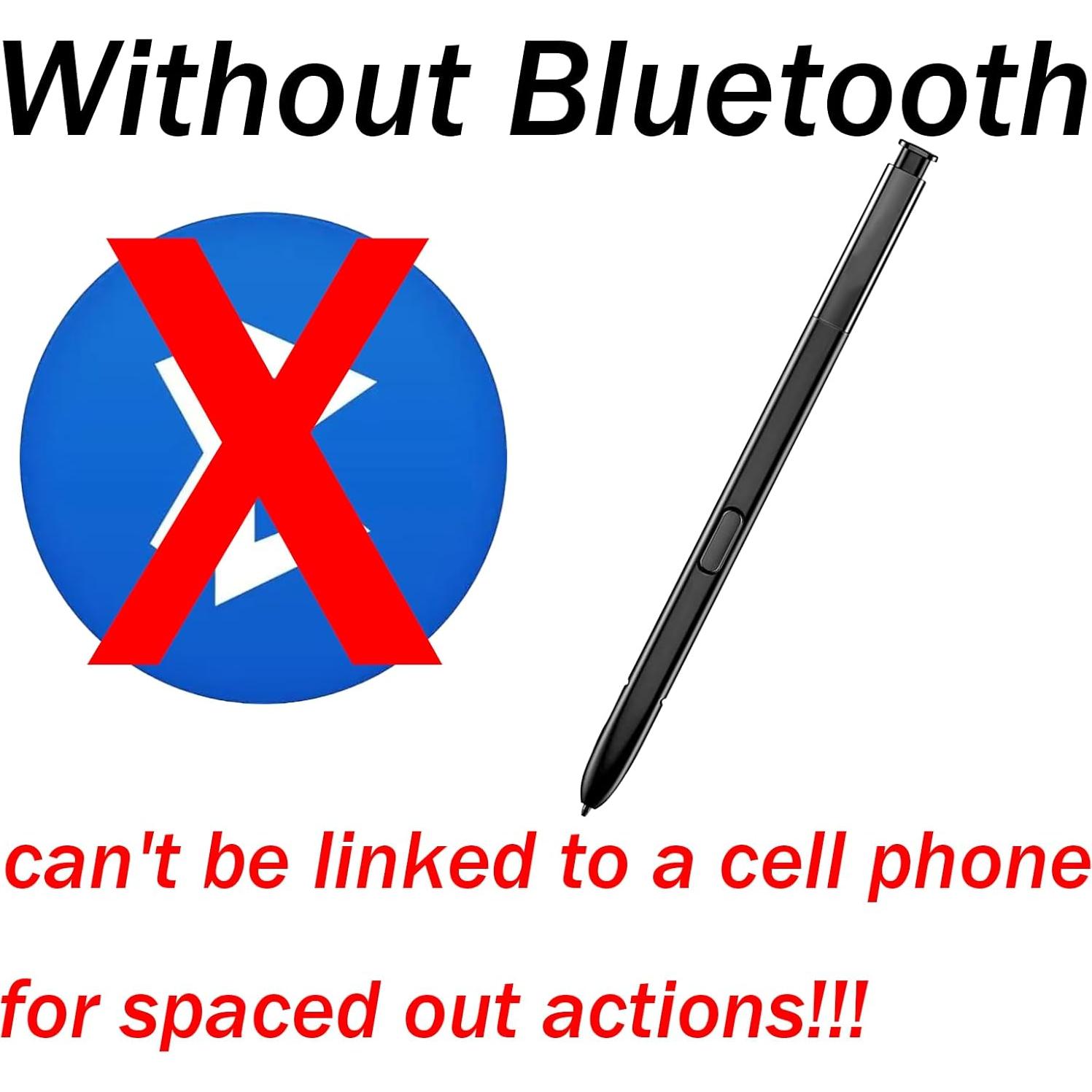 2 Pcs S Pen para Samsung Galaxy Note 8 Reemplazo Negro