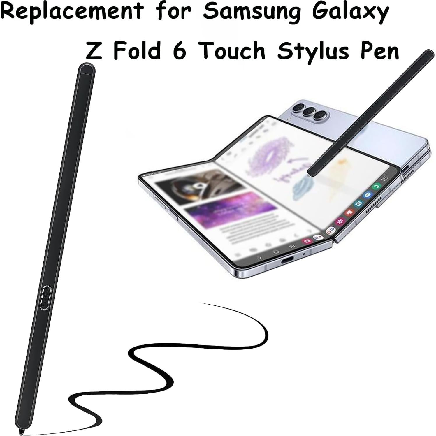 S Pen Slim para Samsung Galaxy Z Fold 6 5G - Negro