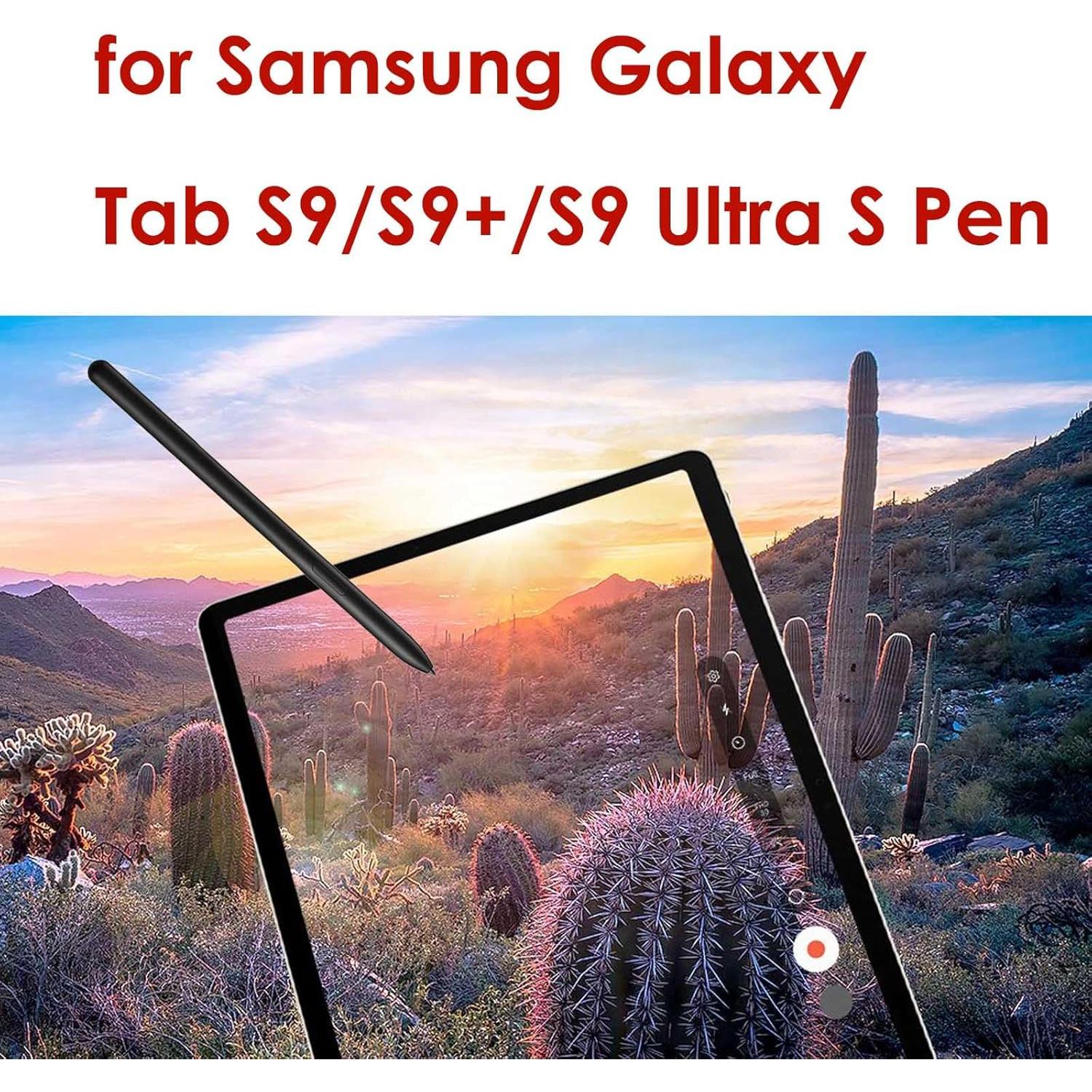 Lápiz óptico Alovexiong para Samsung Galaxy Tab S9 Negro