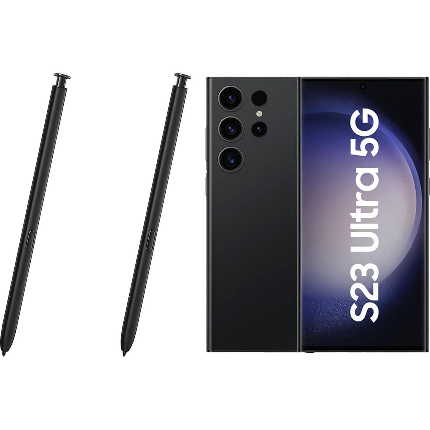 2 Pcs S Pen Reemplazo Galaxy S23 Ultra Negro