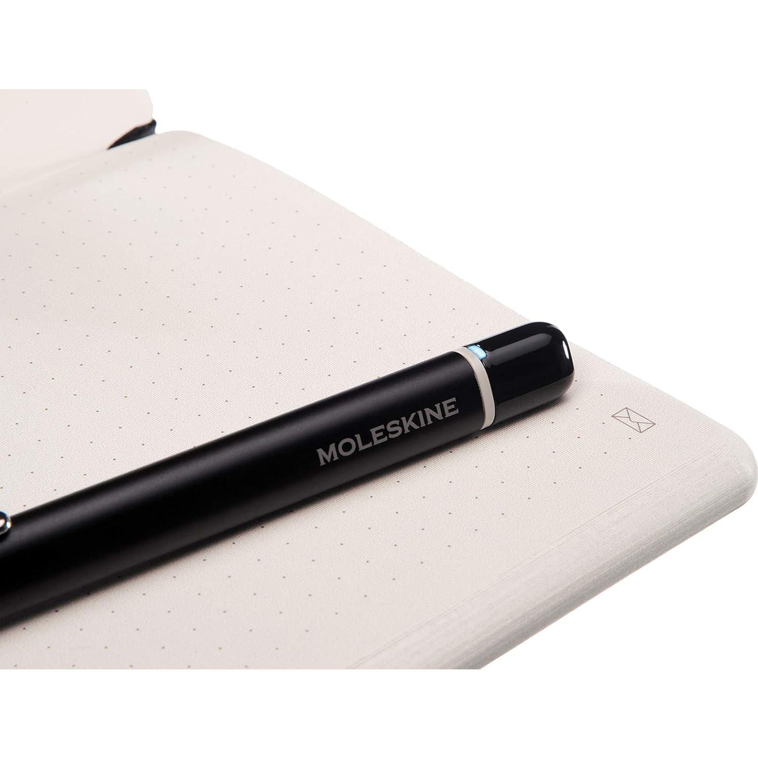 Moleskine Cuaderno Inteligente Dotted Grande Negro 13x21cm