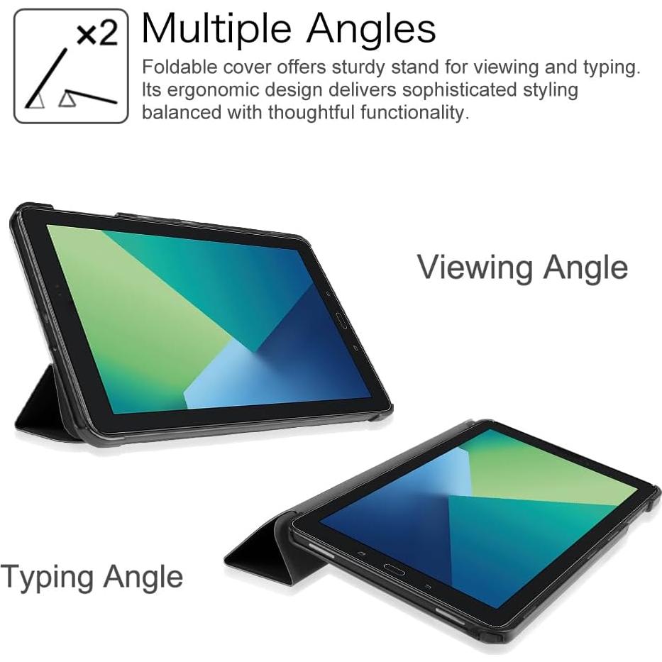 Funda Slim Fintie para Samsung Galaxy Tab A 10.1 2016 Negra