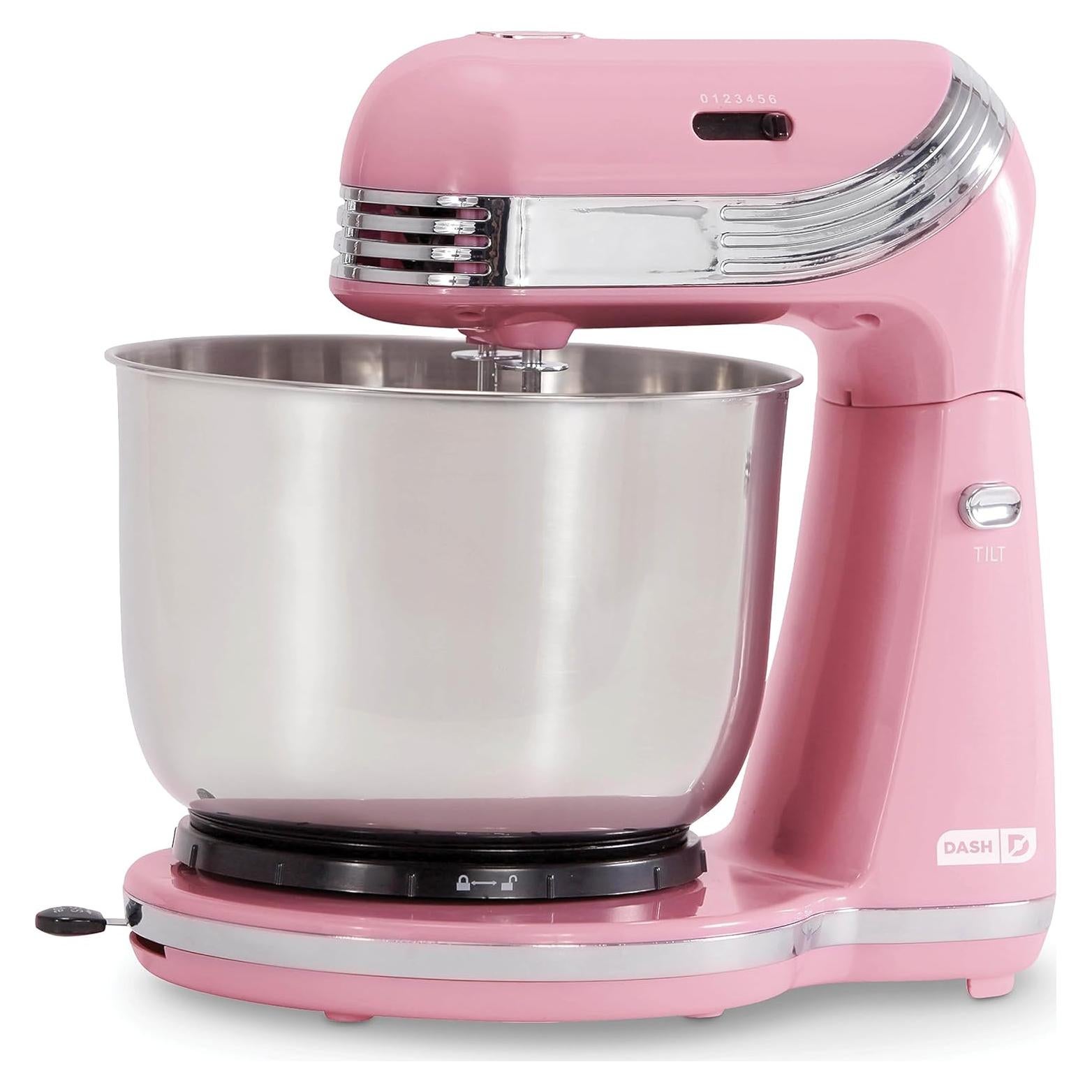 Batidora de Pie Dash Everyday Rosa 6 Velocidades 3L
