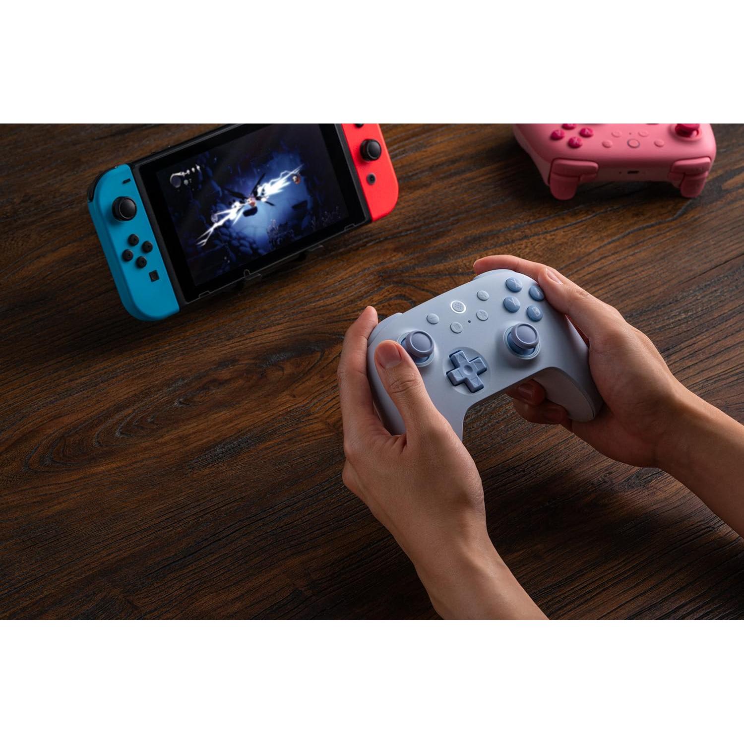 Controlador Bluetooth 8BitDo Ultimate 2C para Switch - Azul